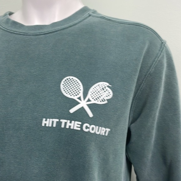 Spence Hit the Court Pickleball Tennis Racquetball sweatshirt small - Picture 2 of 5